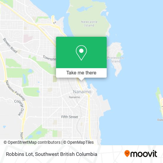 Robbins Lot map