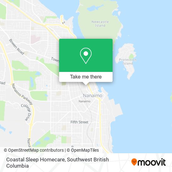 Coastal Sleep Homecare map