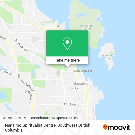 Nanaimo Spiritualist Centre plan
