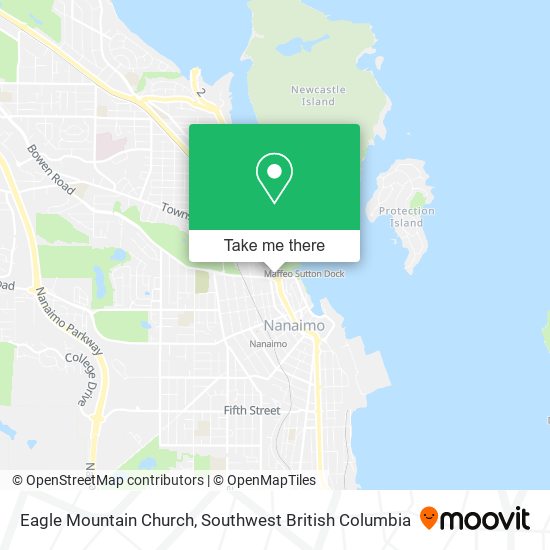 Eagle Mountain Church map
