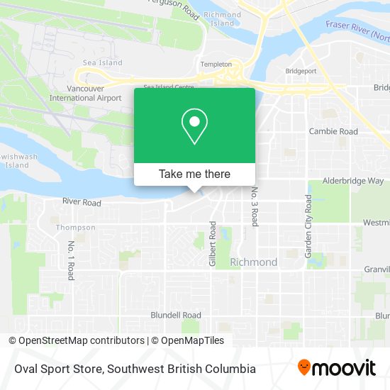 Oval Sport Store map