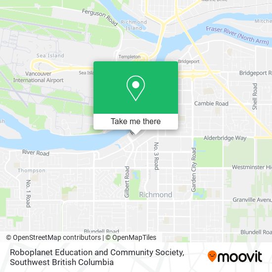 Roboplanet Education and Community Society map