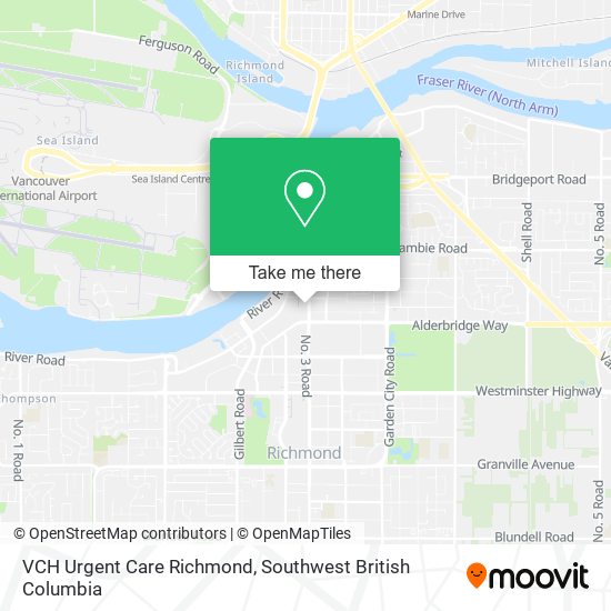VCH Urgent Care Richmond plan