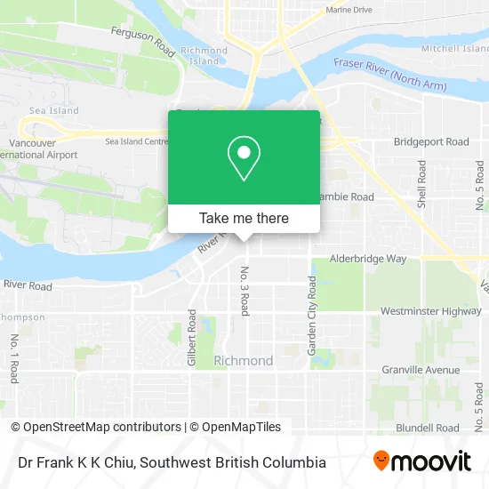 Dr Frank K K Chiu map
