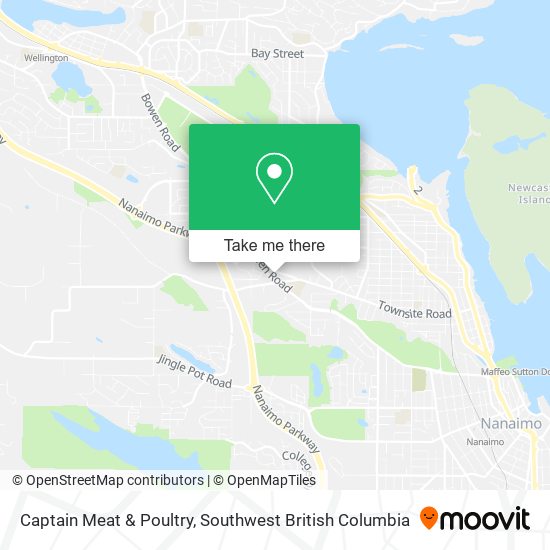 Captain Meat & Poultry map