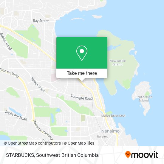 STARBUCKS map