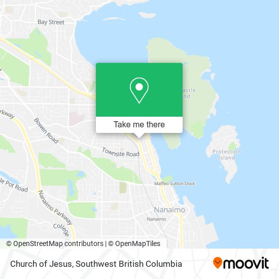 Church of Jesus map