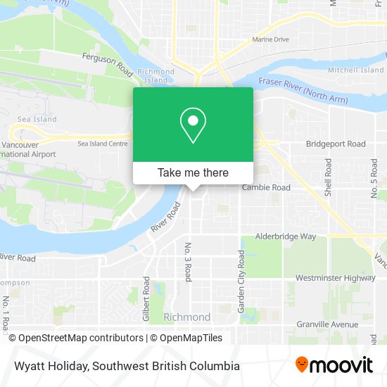 Wyatt Holiday map