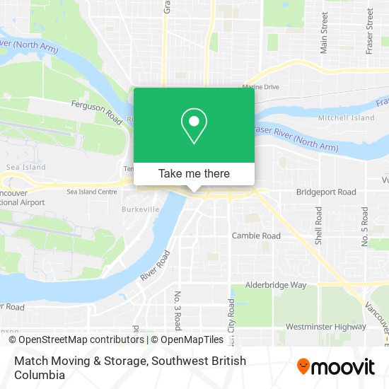 Match Moving & Storage map