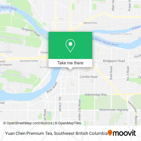 Yuan Chen Premium Tea map