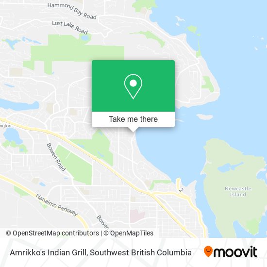 Amrikko's Indian Grill plan