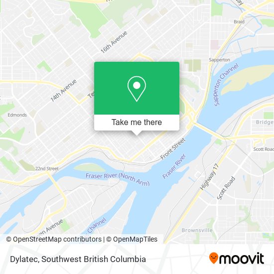 Dylatec map