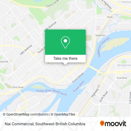 Nai Commercial map