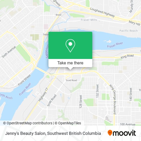 Jenny's Beauty Salon plan