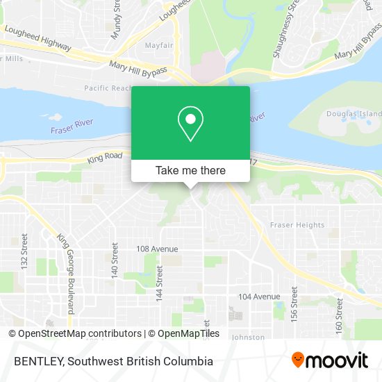 BENTLEY map