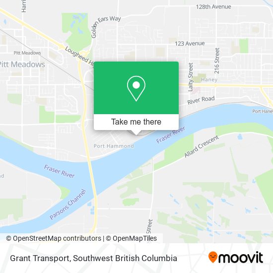 Grant Transport plan