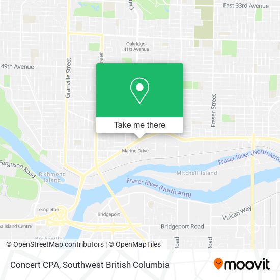 Concert CPA map