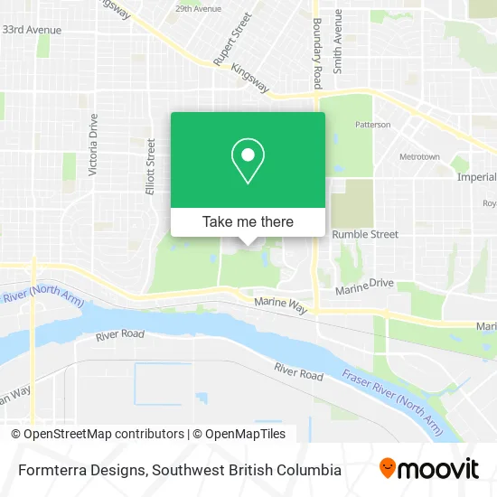 Formterra Designs map