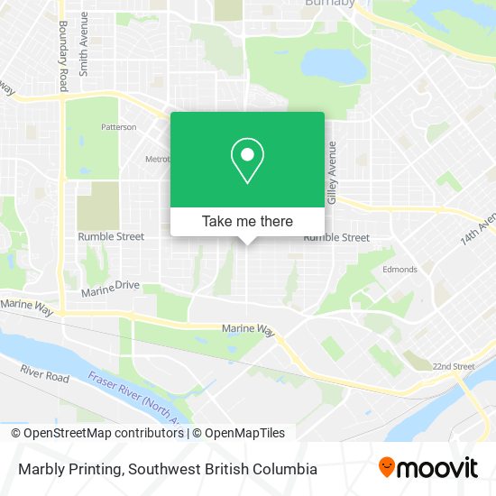 Marbly Printing map