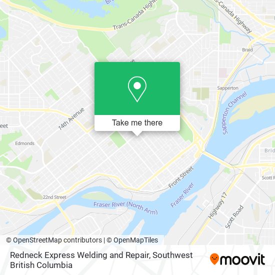 Redneck Express Welding and Repair map