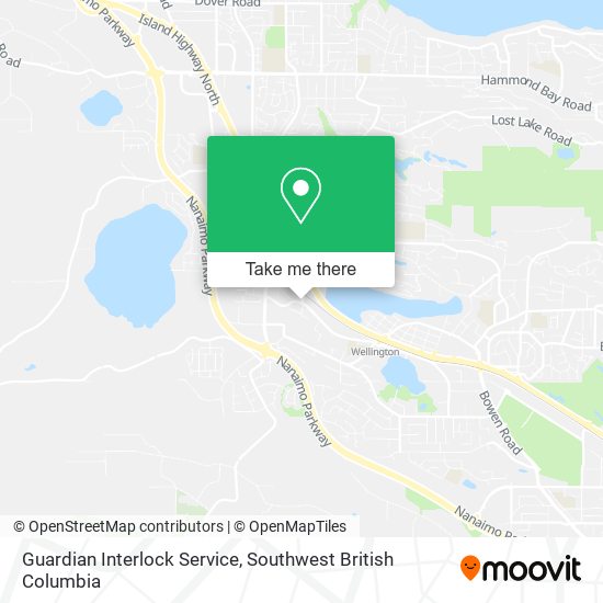 Guardian Interlock Service map
