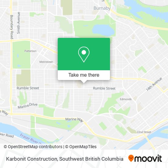 Karbonit Construction map