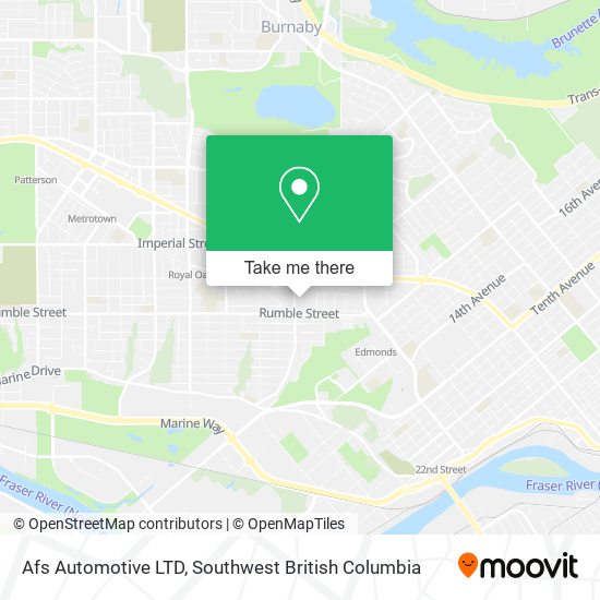 Afs Automotive LTD map