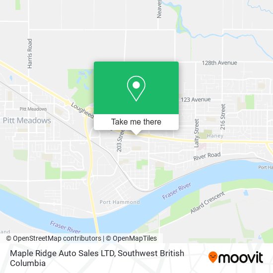 Maple Ridge Auto Sales LTD plan