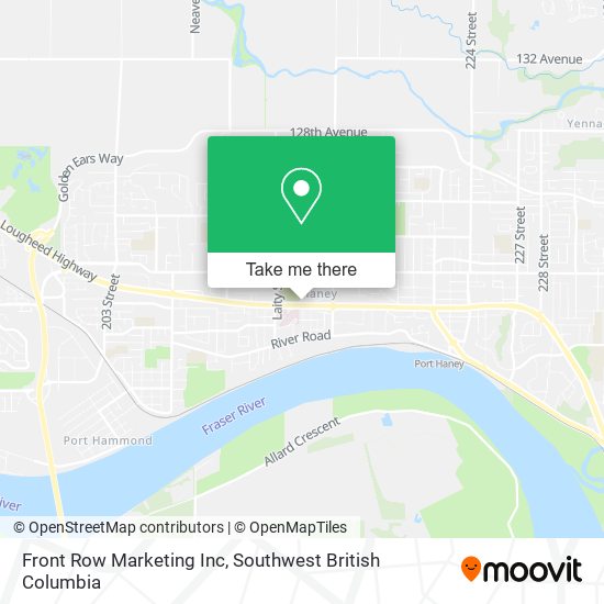 Front Row Marketing Inc map