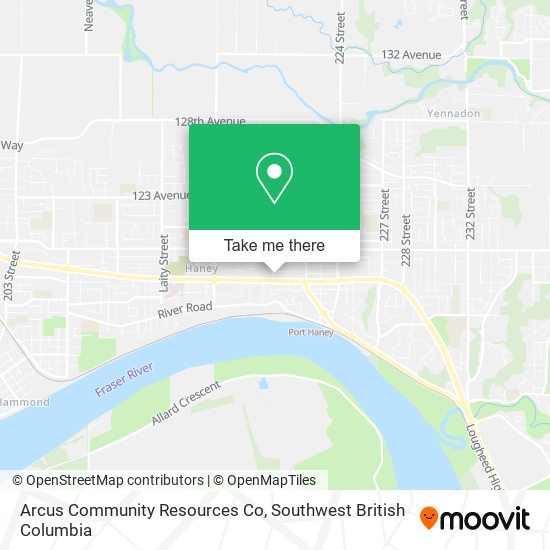 Arcus Community Resources Co map