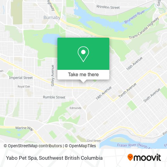 Yabo Pet Spa map
