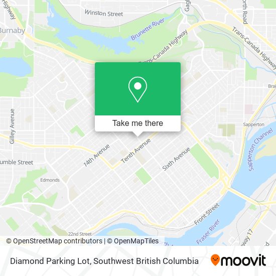 Diamond Parking Lot map