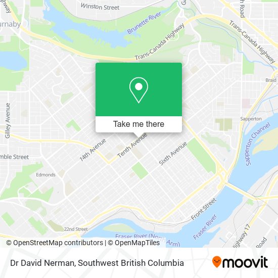 Dr David Nerman map