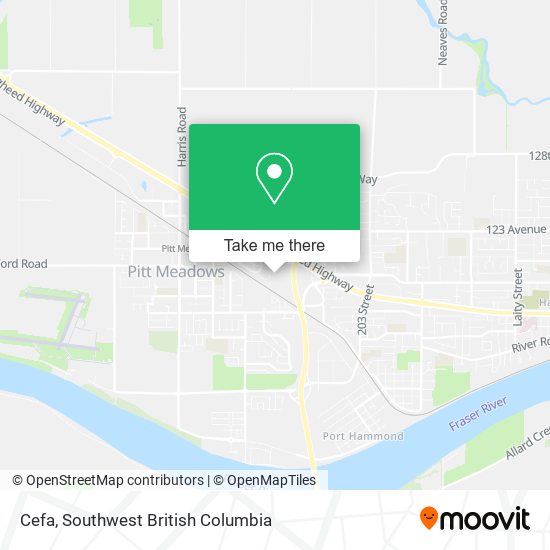Cefa map