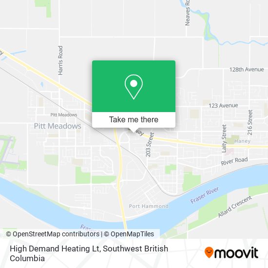 High Demand Heating Lt map