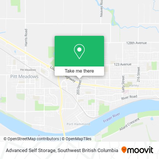 Advanced Self Storage plan