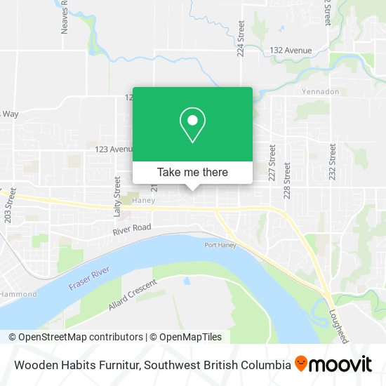 Wooden Habits Furnitur map