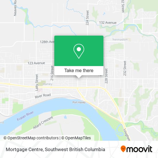 Mortgage Centre map