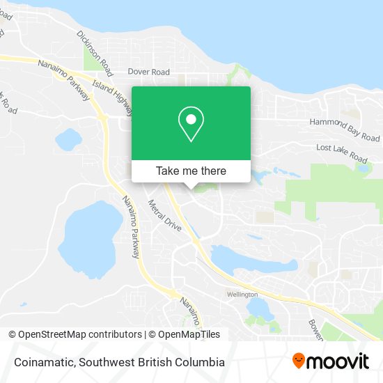 Coinamatic map