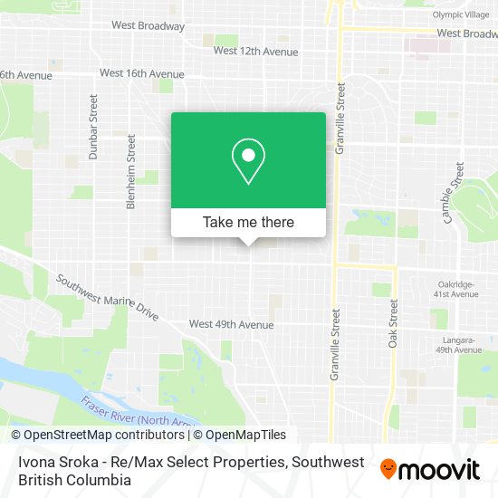 Ivona Sroka - Re / Max Select Properties map