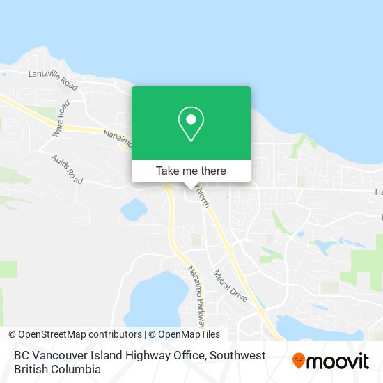 BC Vancouver Island Highway Office plan