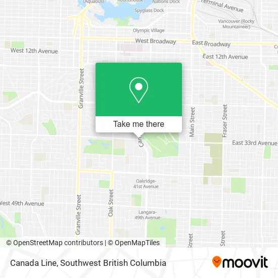 Canada Line plan