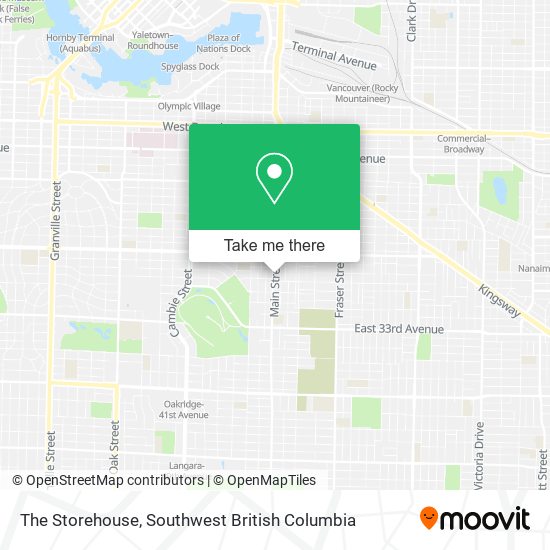 The Storehouse map