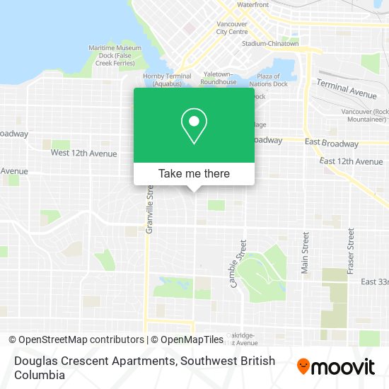 Douglas Crescent Apartments plan