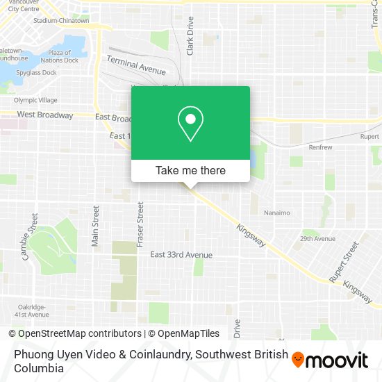 Phuong Uyen Video & Coinlaundry map