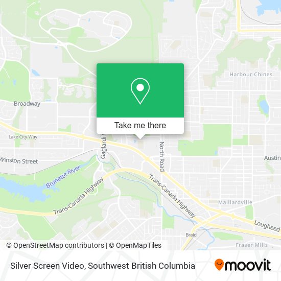 Silver Screen Video map