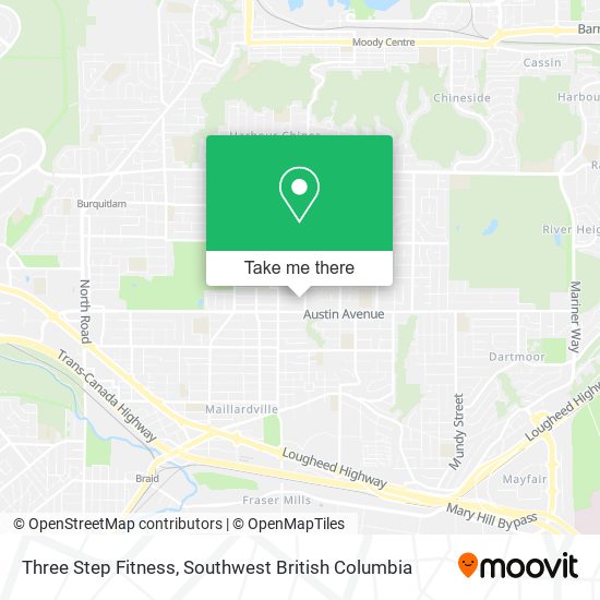 Three Step Fitness map