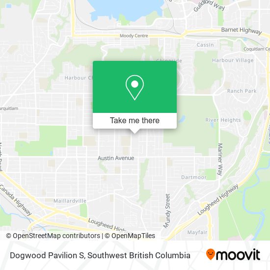 Dogwood Pavilion S map