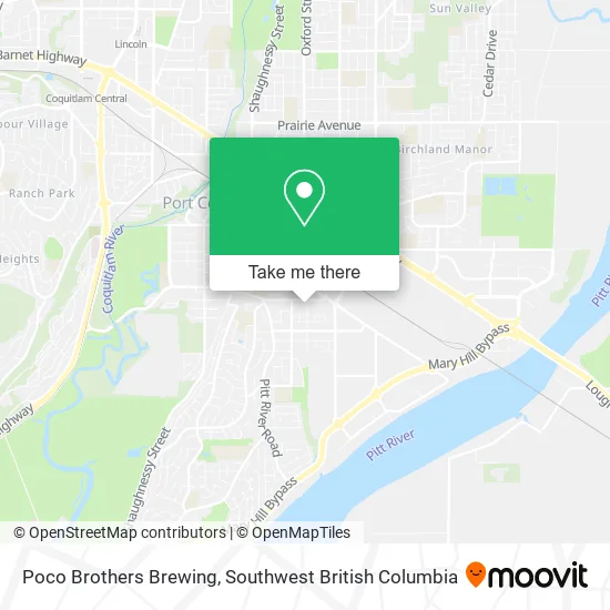 Poco Brothers Brewing map