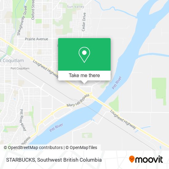 STARBUCKS map